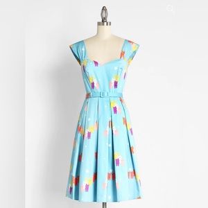 ModCloth Cat Swing Dress - worn ONCE - UK 24 / US 18 (1X)